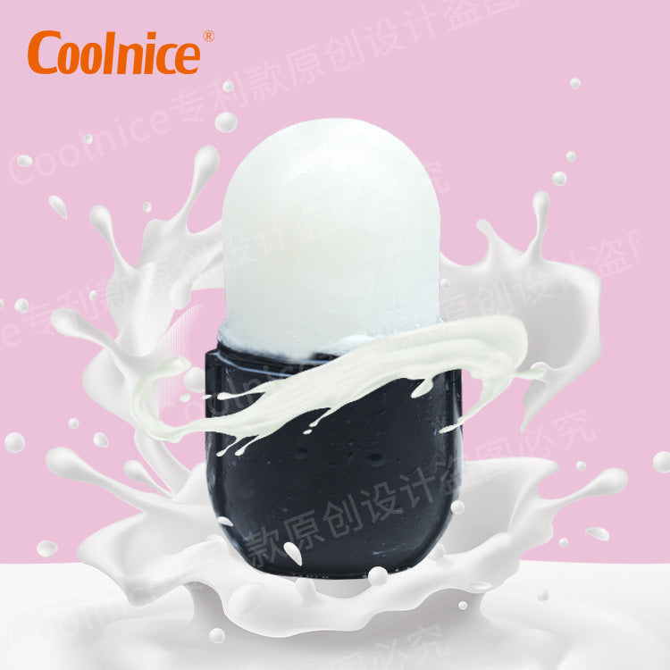 Cross-border Creative Pill Capsules Face Ice Grid Cold Compress Care Shrink Pores Ice Massage Ice Roller Ice Face