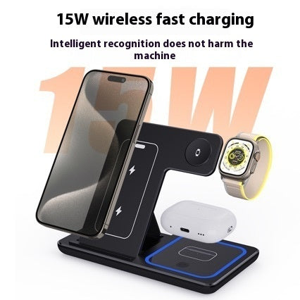3-in-1 Wireless Charger – All-in-One Apple Dock