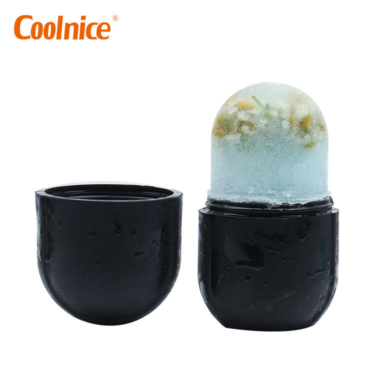 Cross-border Creative Pill Capsules Face Ice Grid Cold Compress Care Shrink Pores Ice Massage Ice Roller Ice Face